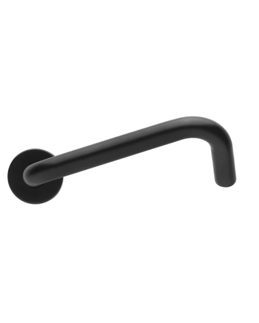 High-End Italian Stainless Steel Door Handles for PRM in Black - NoHand model - designer handle
