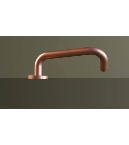 High-End Italian Stainless Steel Door Handles for PRM in Black - NoHand model - designer handle