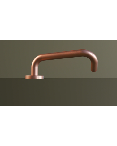 High-End Italian Stainless Steel Door Handles for PRM in Black - NoHand model - designer handle