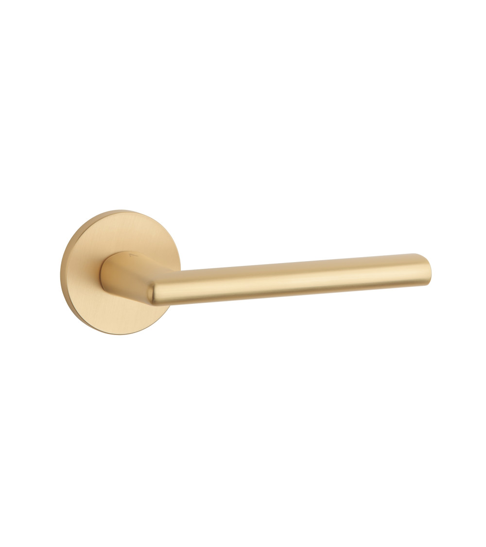 Polished gold KALMIA door handle