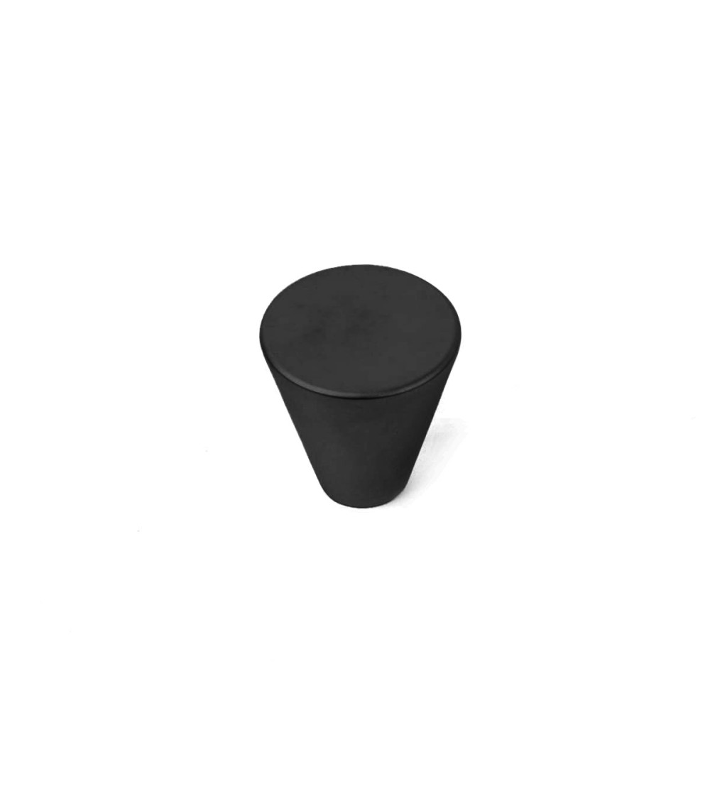 Black furniture knob AMBIENT design handle