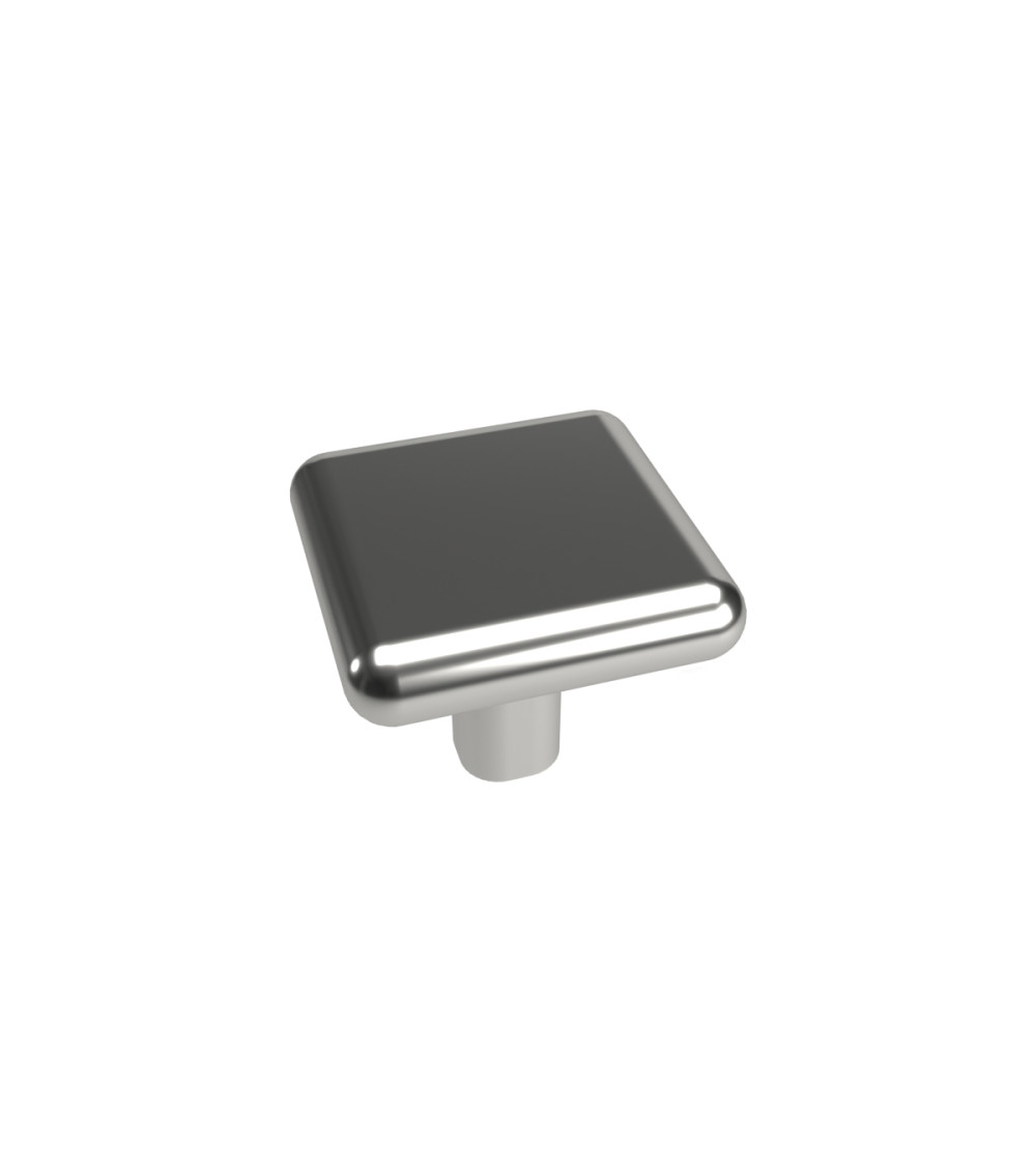 Polished chrome furniture knob NOX design handle