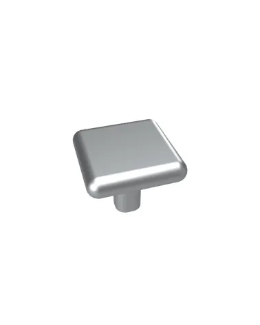 Satin chrome furniture knob NOX design handle