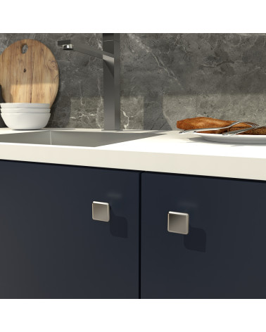 NOX titanium furniture knob designer handle mounted on furniture