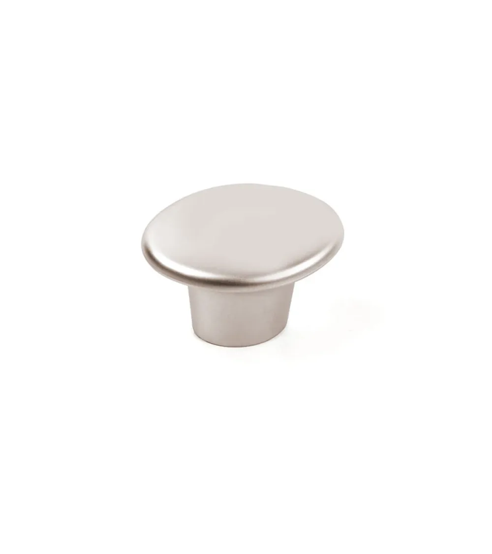 MILAN satin nickel furniture knob designer handle