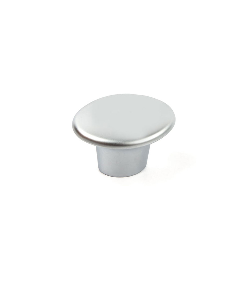 MILAN satin chrome furniture knob designer handle