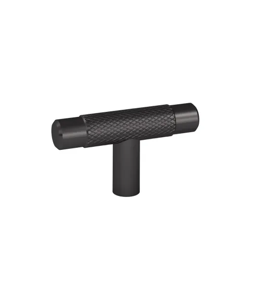 VENDÉ black T-bar furniture knob designer handle