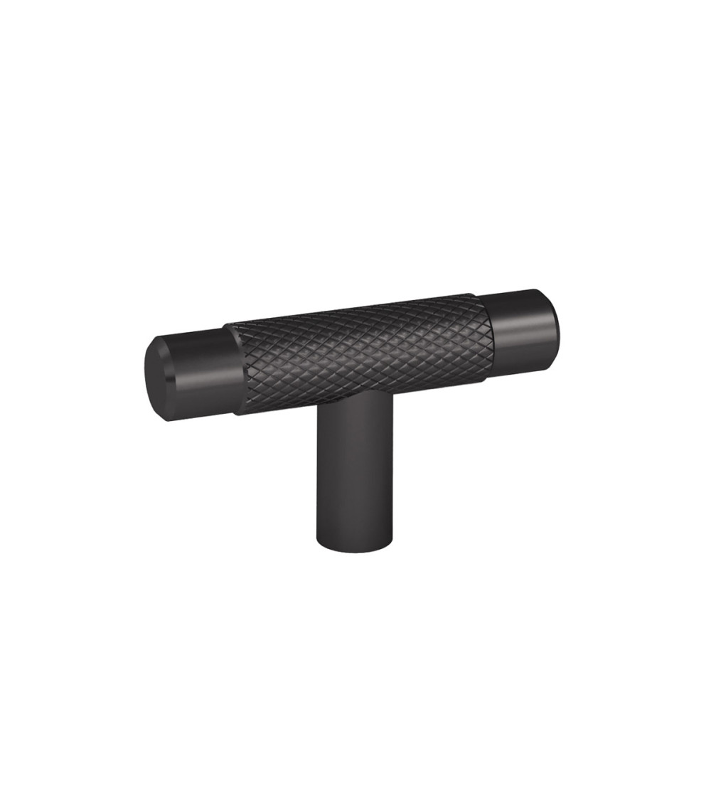 VENDÉ black T-bar furniture knob designer handle