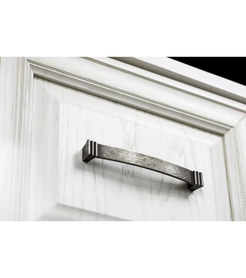 LIBRETTO old silver furniture knob designer handle