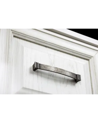 LIBRETTO old silver furniture knob designer handle mounted on furniture