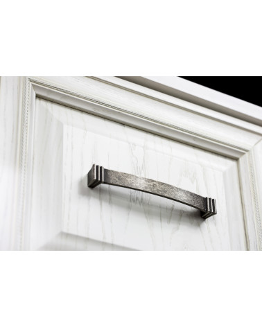 LIBRETTO old silver furniture knob designer handle mounted on furniture