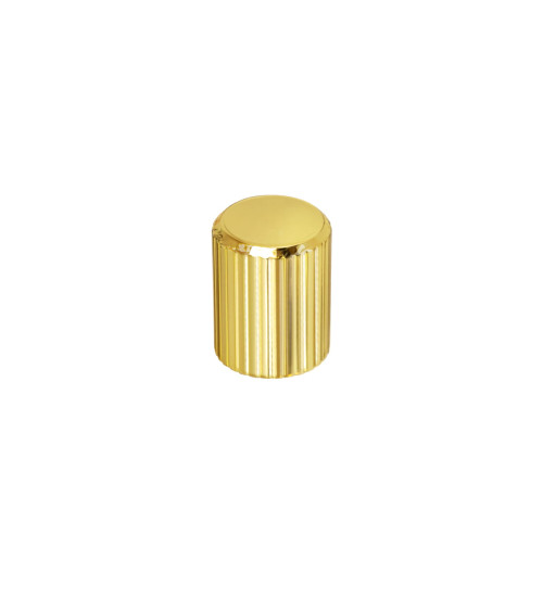 Polished gold AVANTI furniture knob designer handle