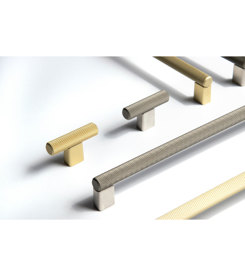 Matt gold MONDO furniture knob designer handle