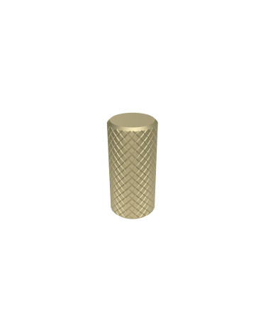 Matt gold MONDO furniture knob designer handle