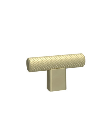 Matt gold MONDO T-bar furniture knob designer handle