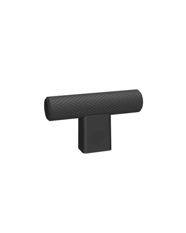 Black MONDO T-bar furniture knob designer handle