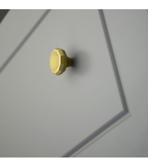 CAMPANA matt gold designer furniture knob handle