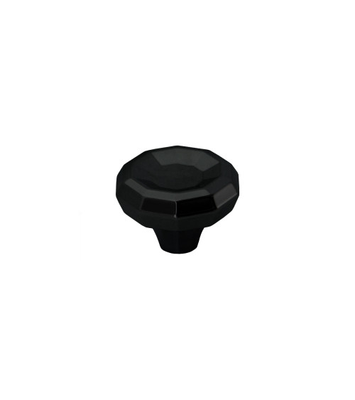 CAMPANA gloss black designer furniture knob handle