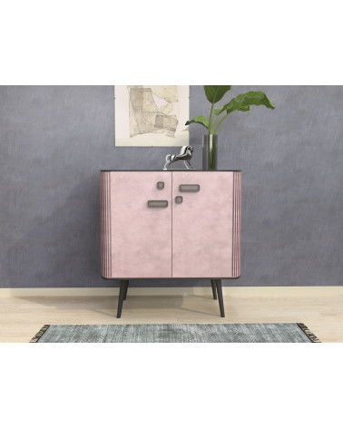 WEGA designer furniture knob handle fixed on a cabinet