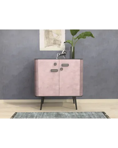 WEGA designer furniture knob handle fixed on a cabinet