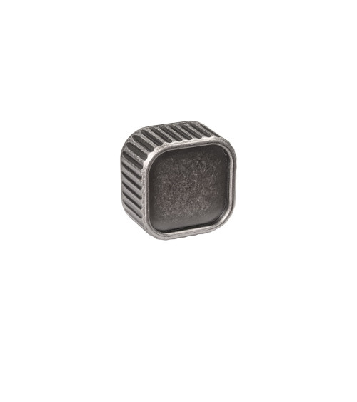 WEGA antique silver designer furniture knob handle