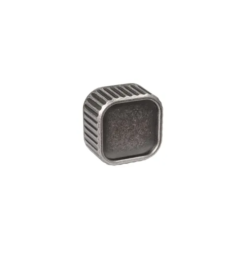 WEGA antique silver designer furniture knob handle