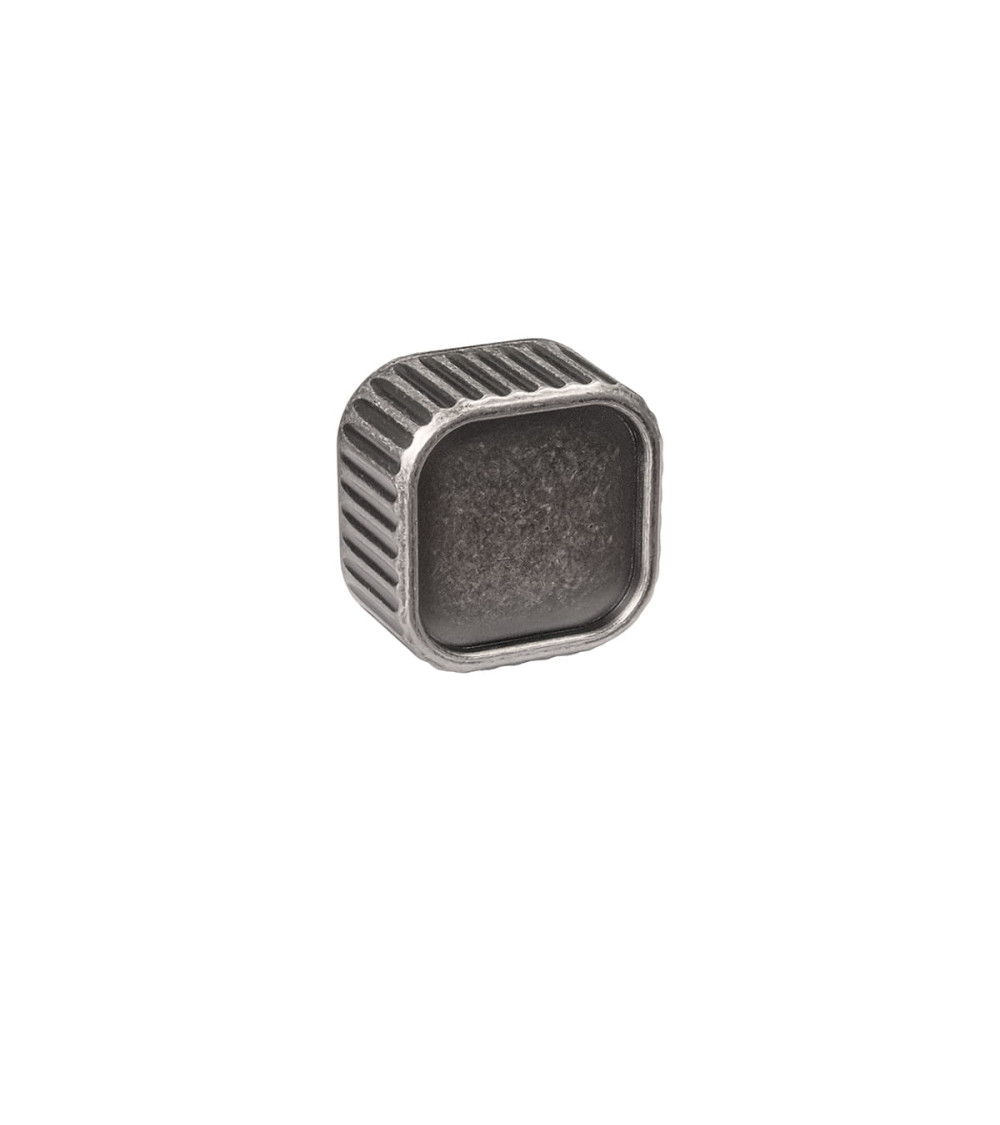 WEGA antique silver designer furniture knob handle