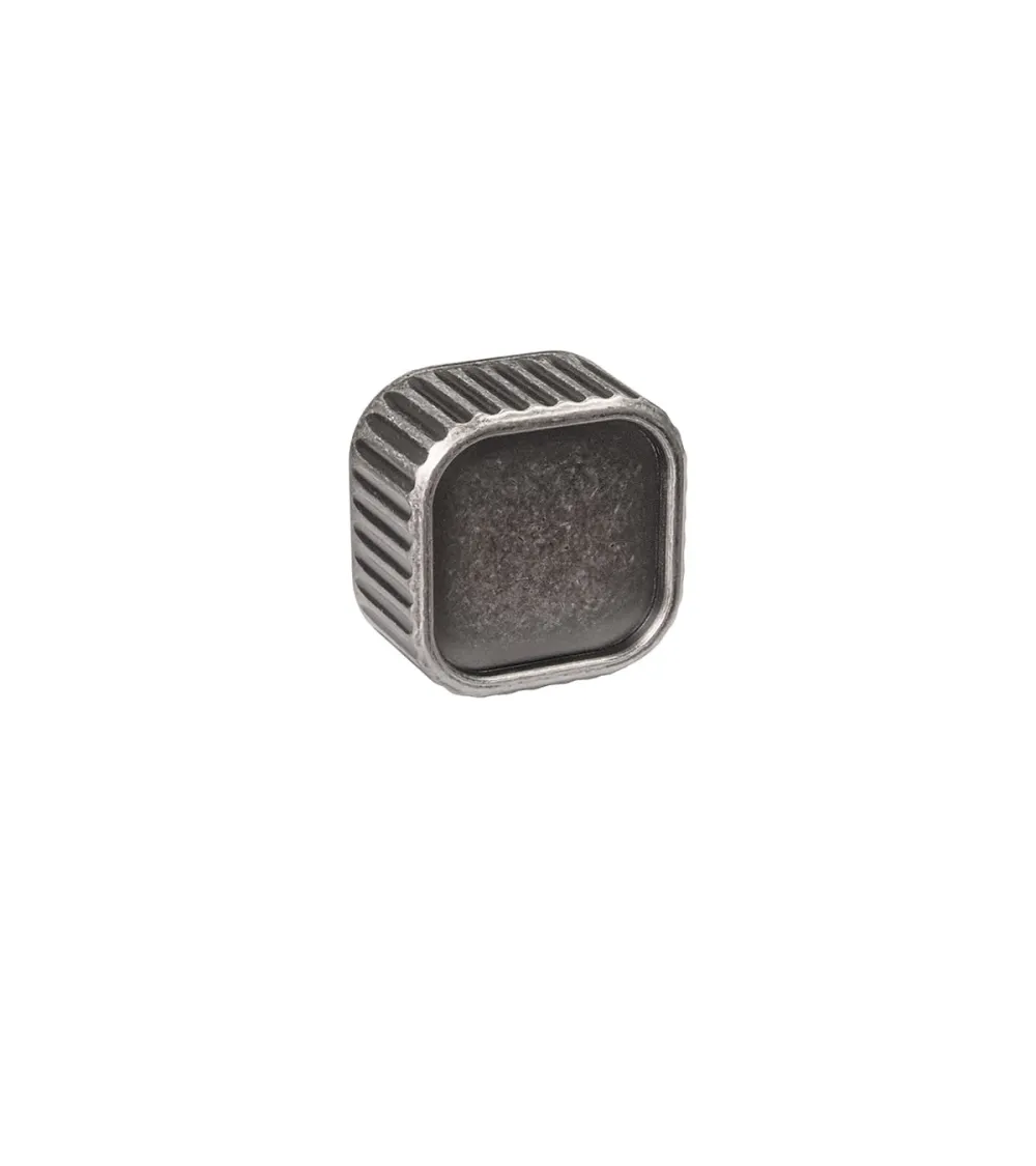 WEGA antique silver designer furniture knob handle