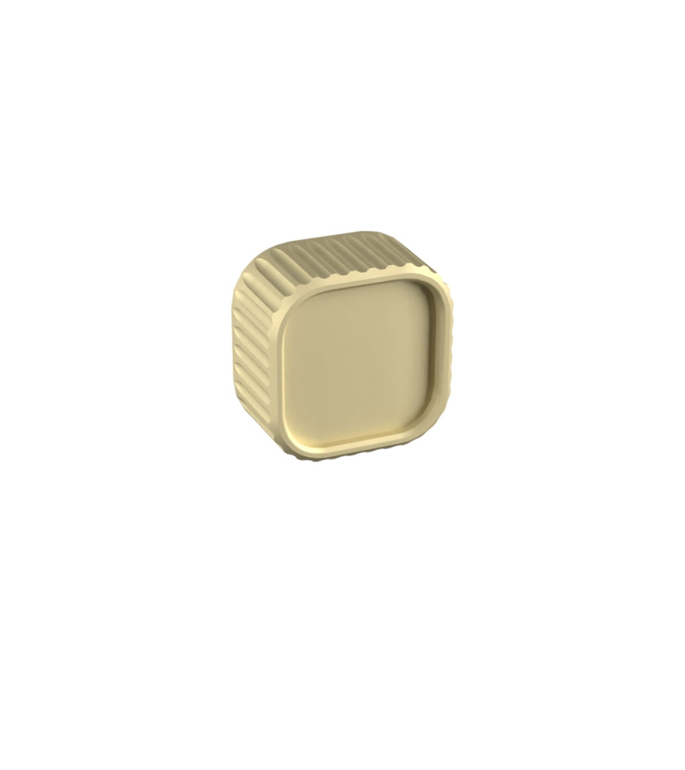 Matt gold WEGA furniture knob designer handle