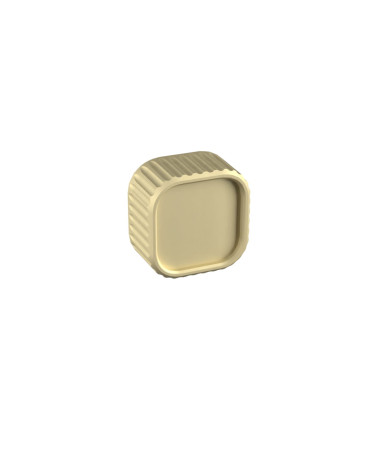 Matt gold WEGA furniture knob designer handle