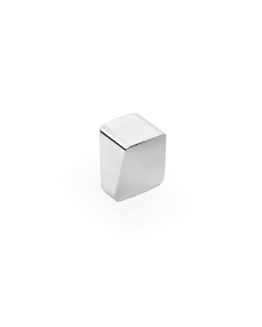 ALVERO polished chrome furniture knob design handle