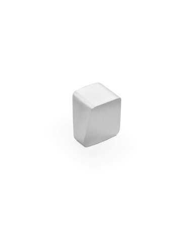 ALVERO satin chrome furniture knob design handle