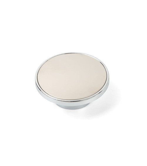 ARS polished chrome nickel furniture knob design handle