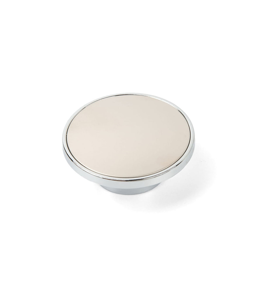 ARS polished chrome nickel furniture knob design handle