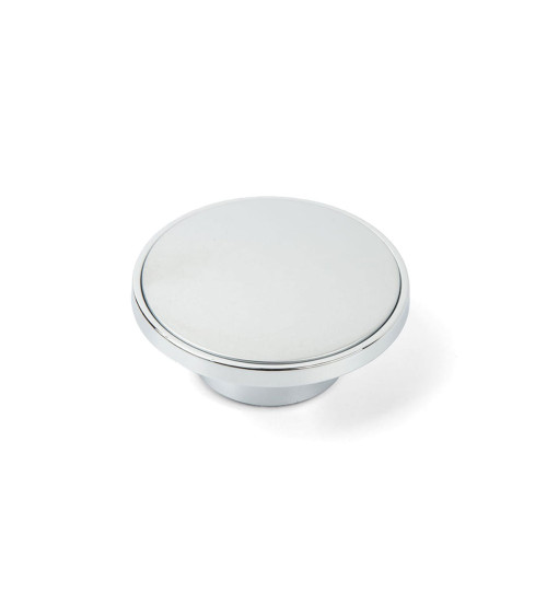ARS matt chrome/polished chrome furniture knob design handle
