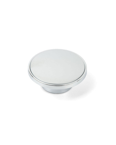 ARS matt chrome/polished chrome furniture knob design handle