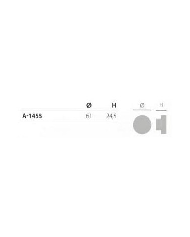ARS furniture knob with legends