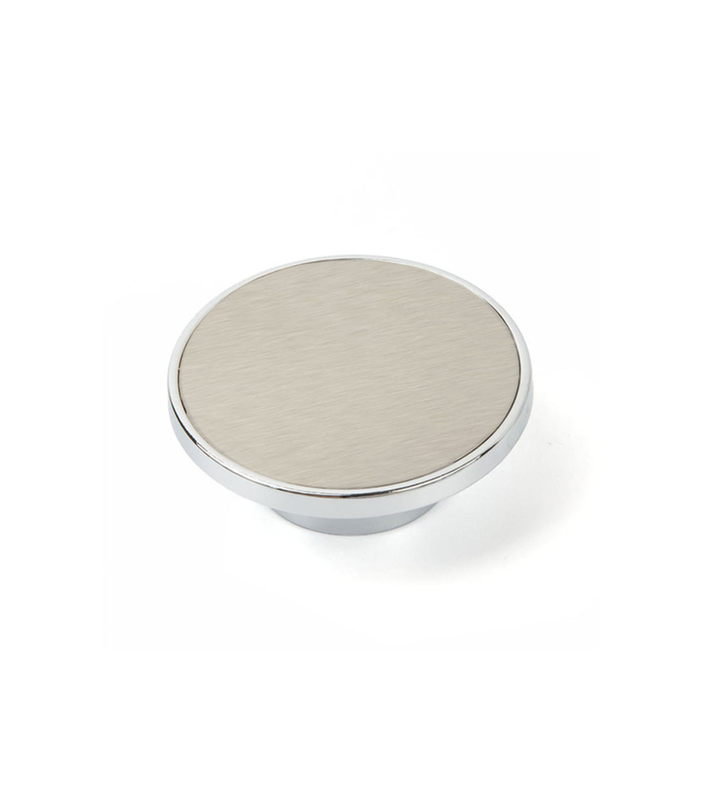 ARS stainless steel/polished chrome furniture knob design handle