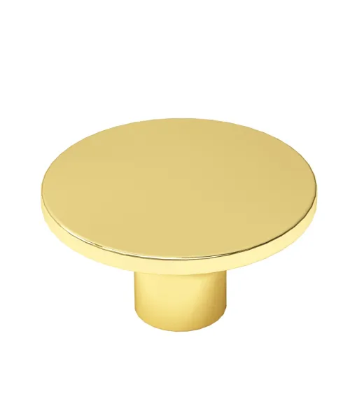 Furniture knob polished gold ASTRO design handle