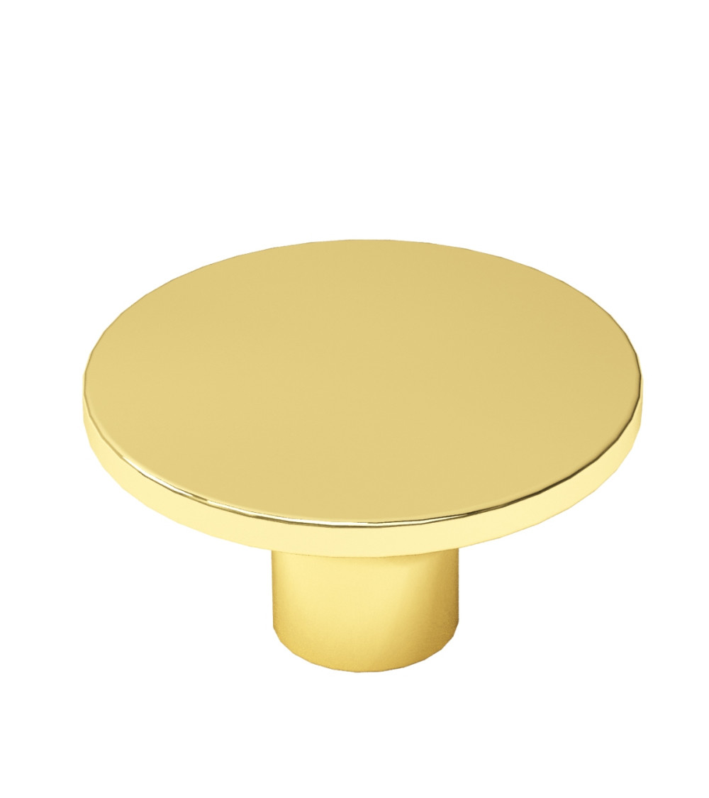 Furniture knob polished gold ASTRO design handle