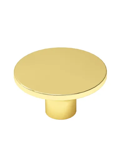 Furniture knob polished gold ASTRO design handle
