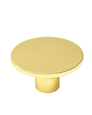 Furniture knob polished gold ASTRO design handle