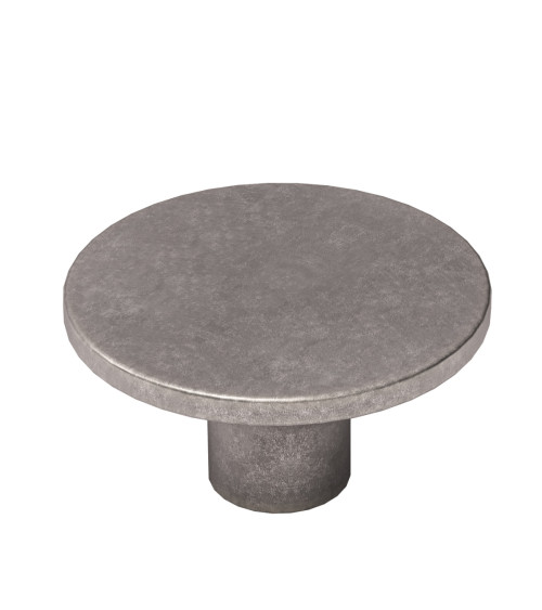 Furniture knob old silver ASTRO design handle
