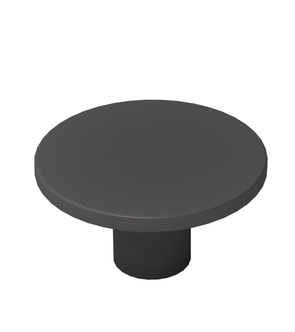 Furniture knob black ASTRO design handle