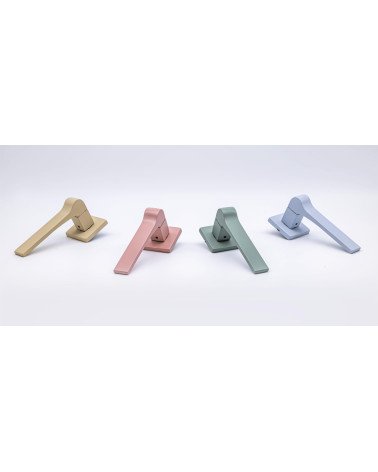 Coloured door handle