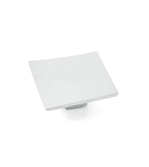 Furniture knob satin chrome BLUES design handle