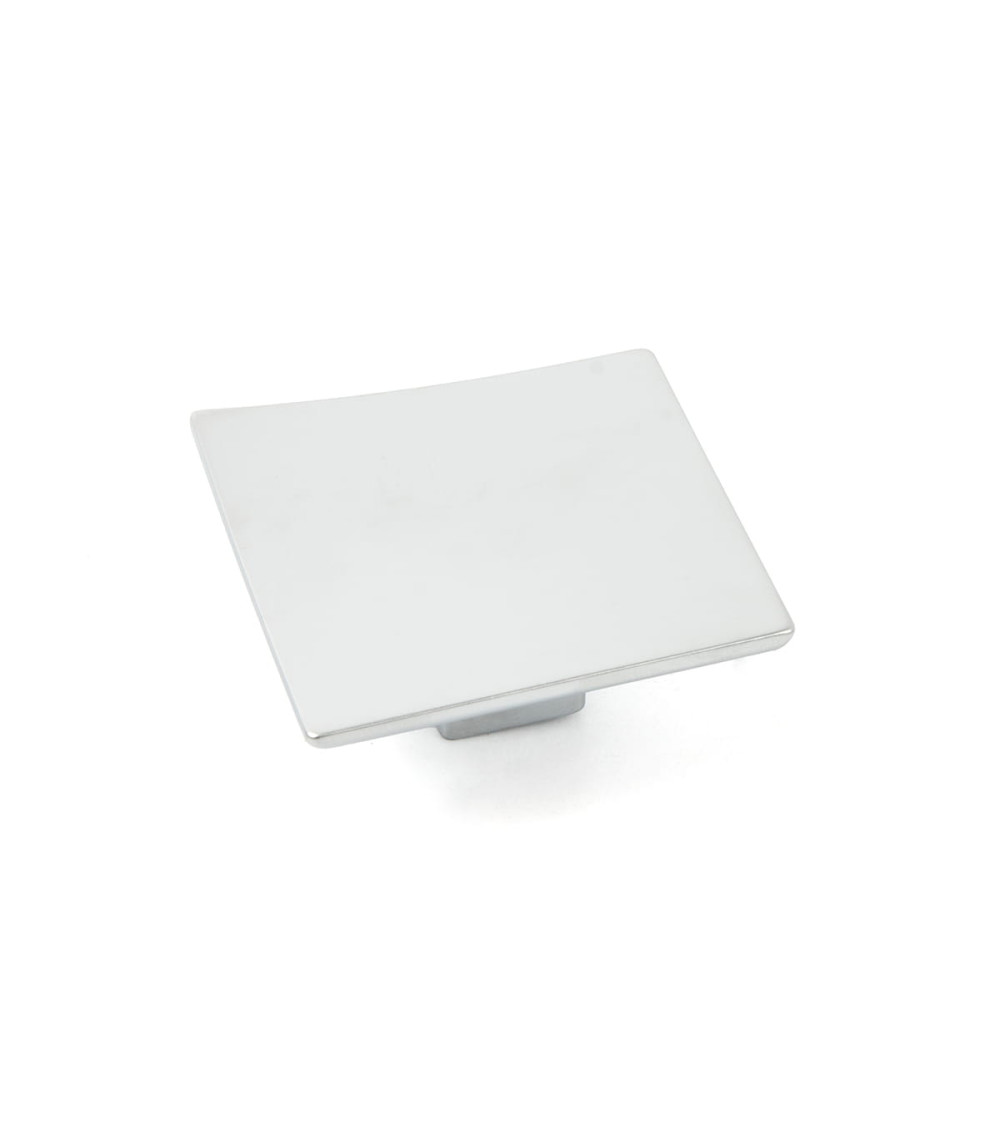 Furniture knob satin chrome BLUES design handle