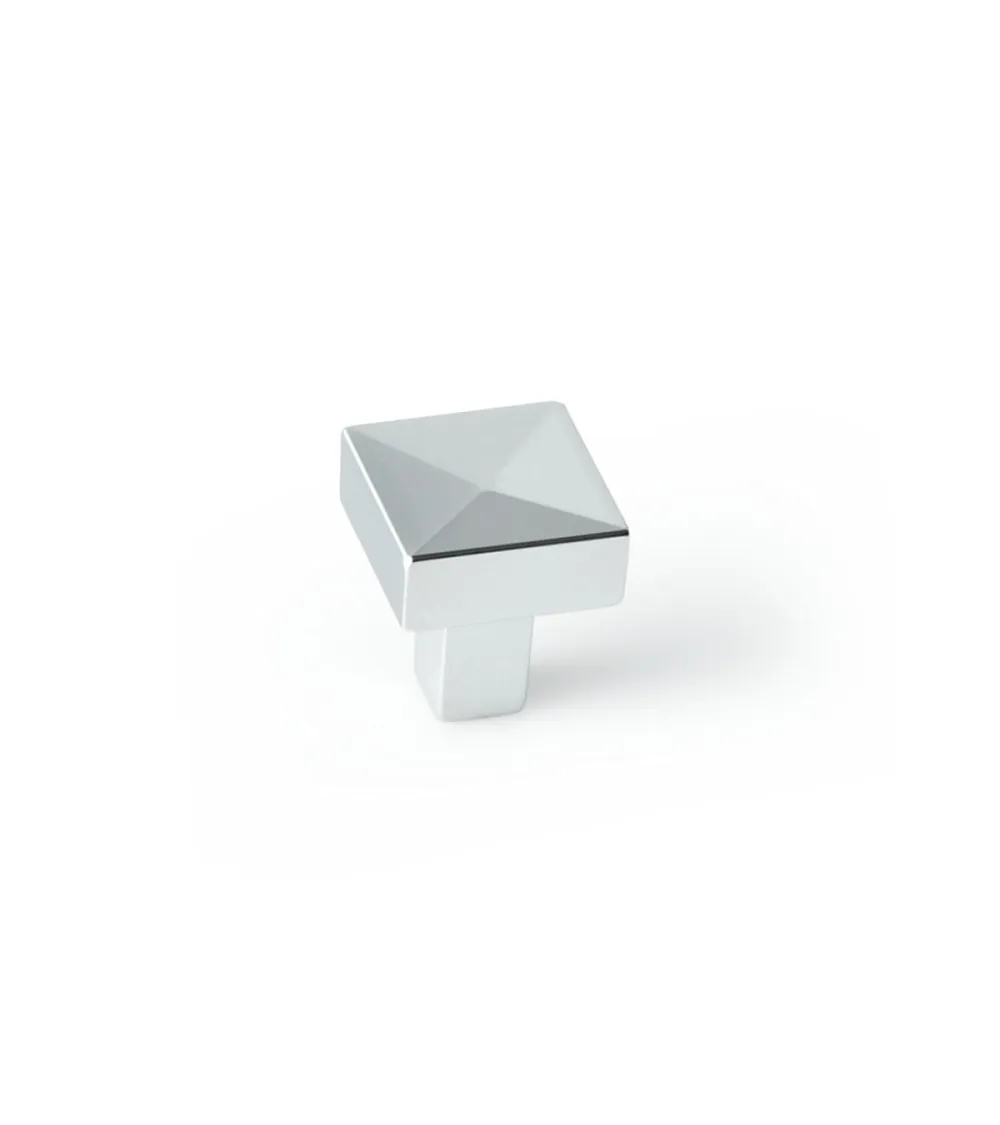 Furniture knob polished chrome REGGAE design handle