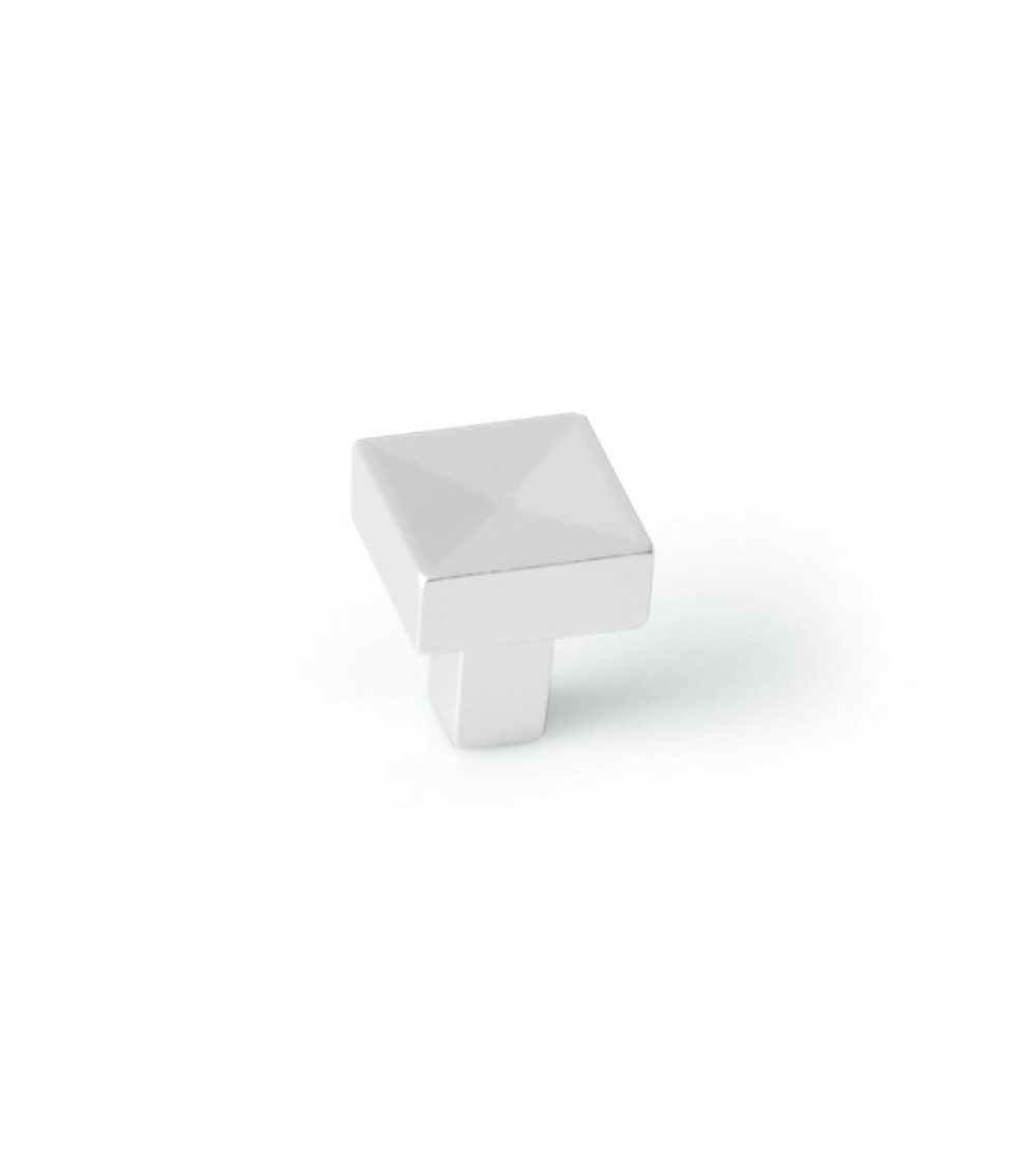 Furniture knob satin chrome REGGAE design handle