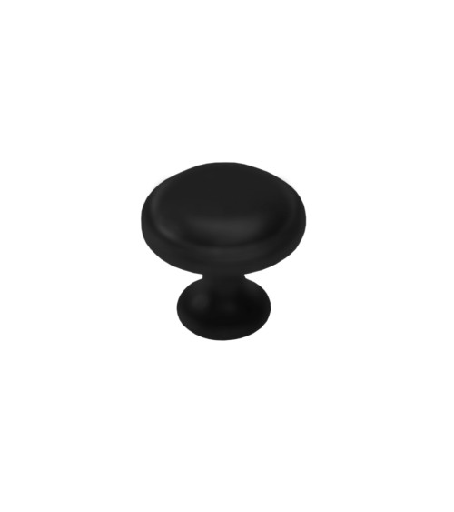 Furniture knob black IKAR designer handle